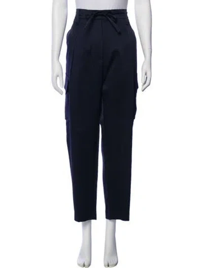 Pre-owned Brunello Cucinelli Straight Leg Pants In Blue