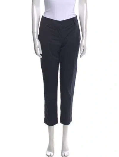 Pre-owned Brunello Cucinelli Straight Leg Pants In Blue