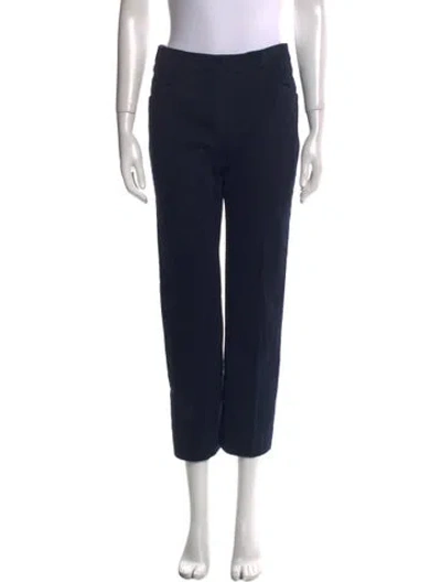 Pre-owned Brunello Cucinelli Straight Leg Pants In Blue