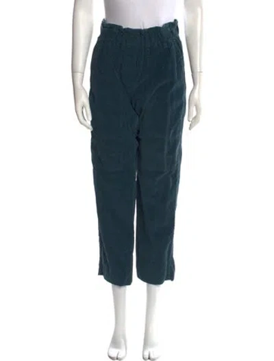 Pre-owned Brunello Cucinelli Straight Leg Pants In Blue