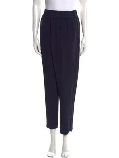 Pre-owned Brunello Cucinelli Straight Leg Pants In Blue