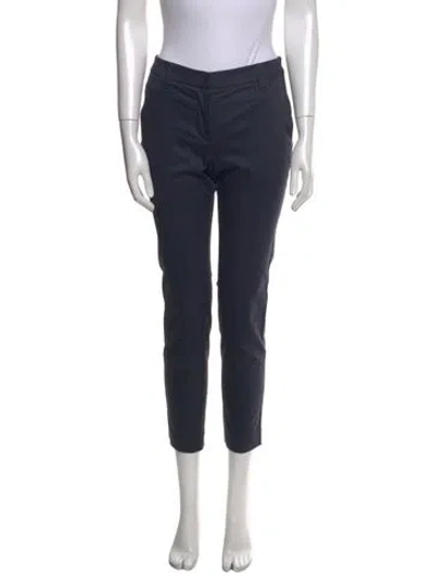 Pre-owned Brunello Cucinelli Straight Leg Pants In Blue