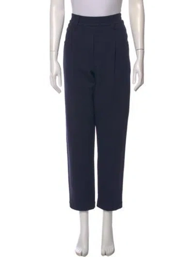 Pre-owned Brunello Cucinelli Straight Leg Pants In Blue