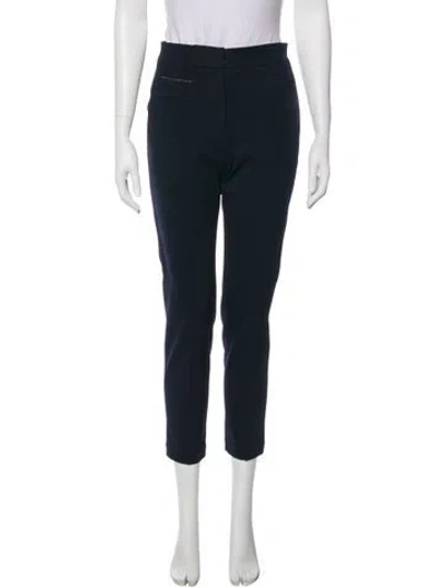 Pre-owned Brunello Cucinelli Straight Leg Pants In Blue