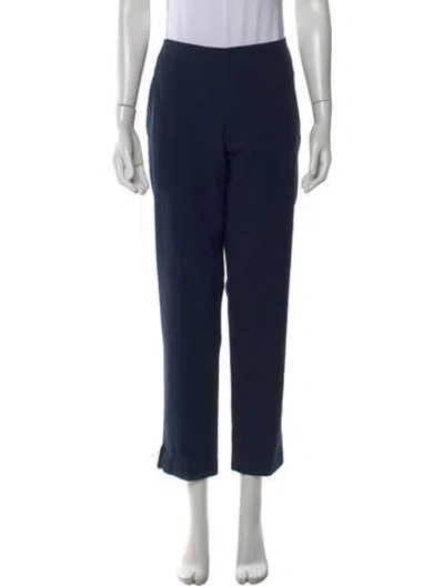 Pre-owned Brunello Cucinelli Straight Leg Pants In Blue