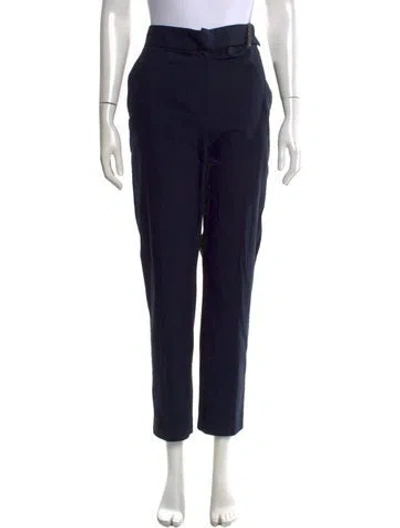 Pre-owned Brunello Cucinelli Straight Leg Pants In Blue