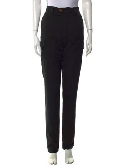 Pre-owned Brunello Cucinelli Straight Leg Pants In Blue