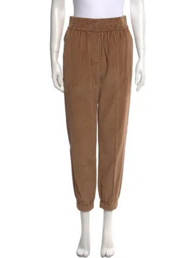 Pre-owned Brunello Cucinelli Straight Leg Pants In Brown