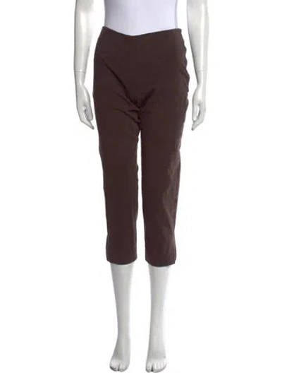 Pre-owned Brunello Cucinelli Straight Leg Pants In Brown