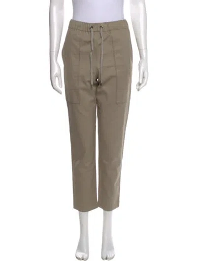 Pre-owned Brunello Cucinelli Straight Leg Pants In Brown