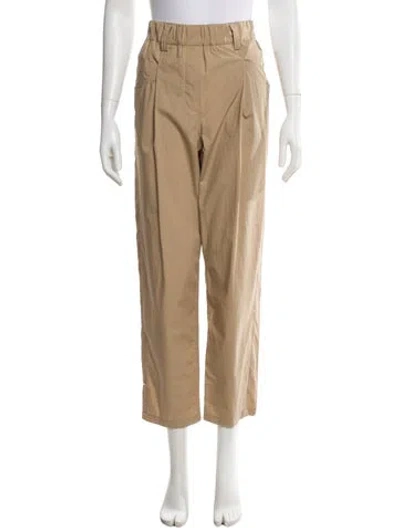 Pre-owned Brunello Cucinelli Straight Leg Pants In Brown