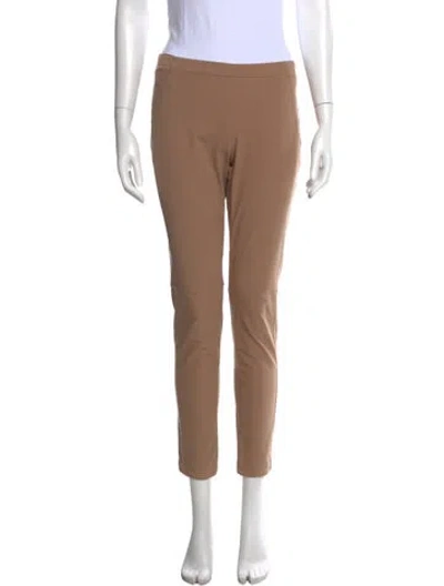 Pre-owned Brunello Cucinelli Straight Leg Pants In Brown