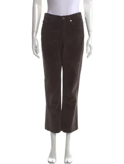 Pre-owned Brunello Cucinelli Straight Leg Pants In Brown