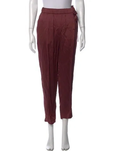Pre-owned Brunello Cucinelli Straight Leg Pants In Brown