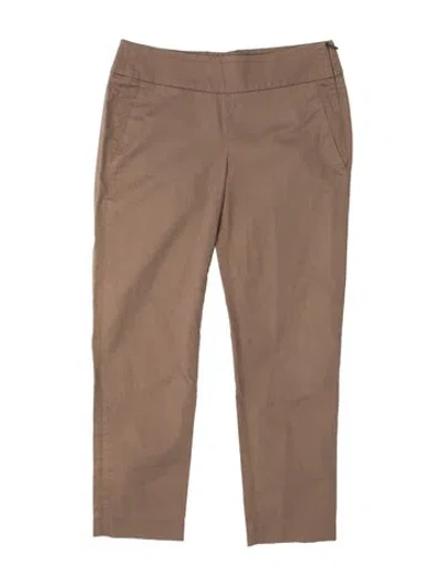 Pre-owned Brunello Cucinelli Straight Leg Pants In Brown