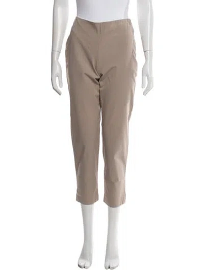 Pre-owned Brunello Cucinelli Straight Leg Pants In Brown/neutrals