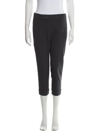 Pre-owned Brunello Cucinelli Straight Leg Pants In Gray