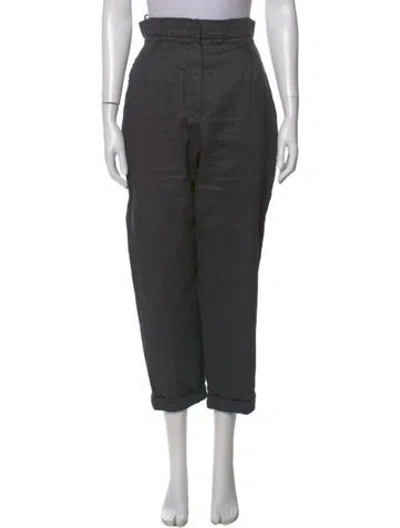 Pre-owned Brunello Cucinelli Straight Leg Pants In Gray