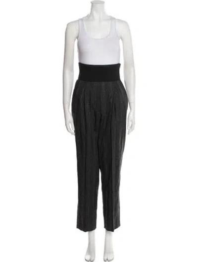 Pre-owned Brunello Cucinelli Straight Leg Pants In Gray