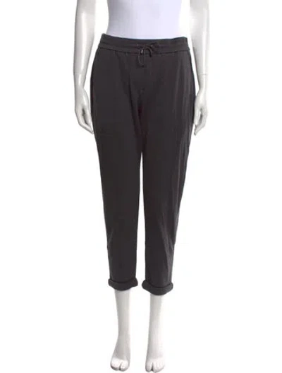 Pre-owned Brunello Cucinelli Straight Leg Pants In Gray