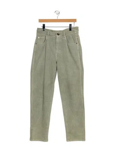 Pre-owned Brunello Cucinelli Straight Leg Pants In Gray