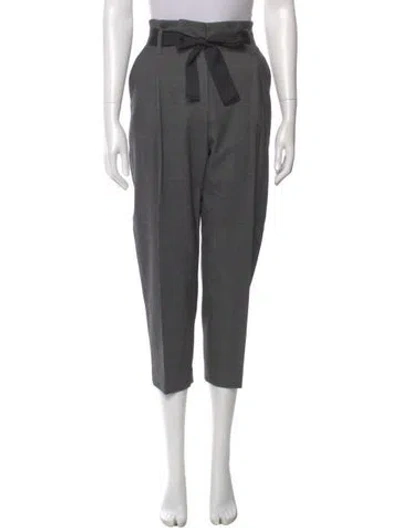 Pre-owned Brunello Cucinelli Straight Leg Pants In Gray