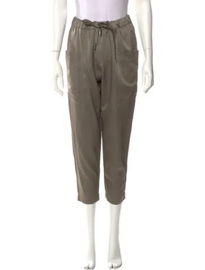 Pre-owned Brunello Cucinelli Straight Leg Pants In Gray