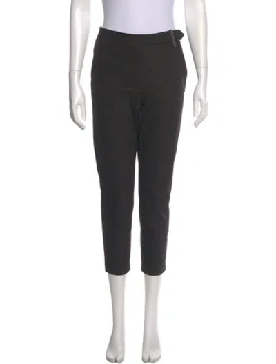 Pre-owned Brunello Cucinelli Straight Leg Pants In Gray