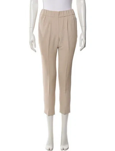 Pre-owned Brunello Cucinelli Straight Leg Pants In Gray