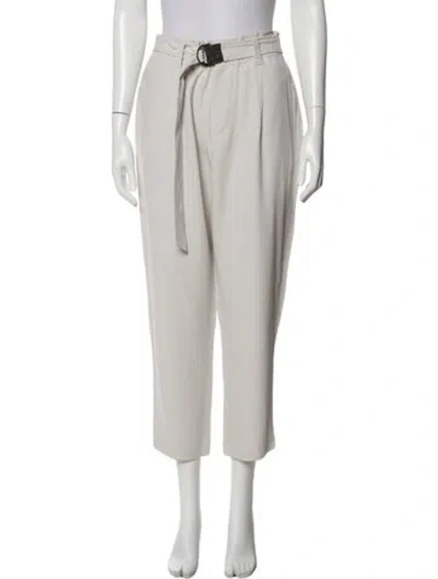 Pre-owned Brunello Cucinelli Straight Leg Pants In Gray