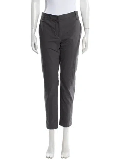 Pre-owned Brunello Cucinelli Straight Leg Pants In Gray