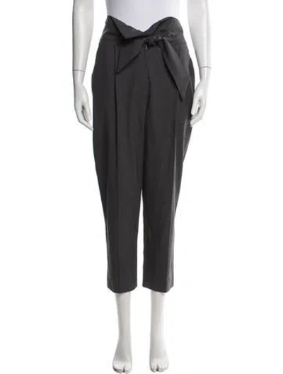 Pre-owned Brunello Cucinelli Straight Leg Pants In Gray
