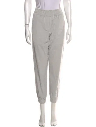 Pre-owned Brunello Cucinelli Straight Leg Pants In Gray
