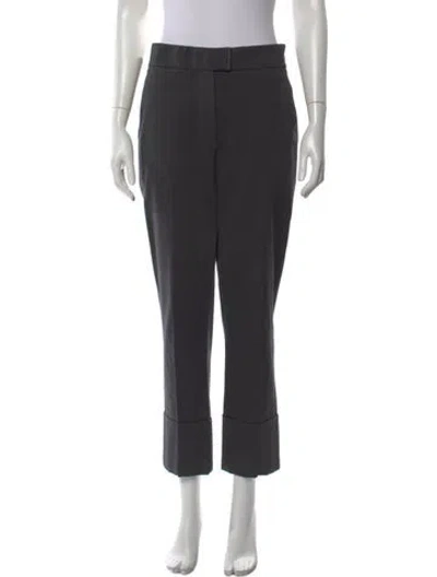 Pre-owned Brunello Cucinelli Straight Leg Pants In Gray