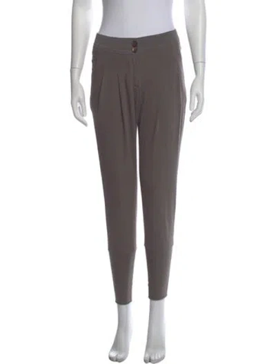 Pre-owned Brunello Cucinelli Straight Leg Pants In Gray