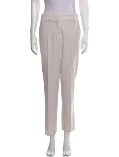 Pre-owned Brunello Cucinelli Straight Leg Pants In Gray