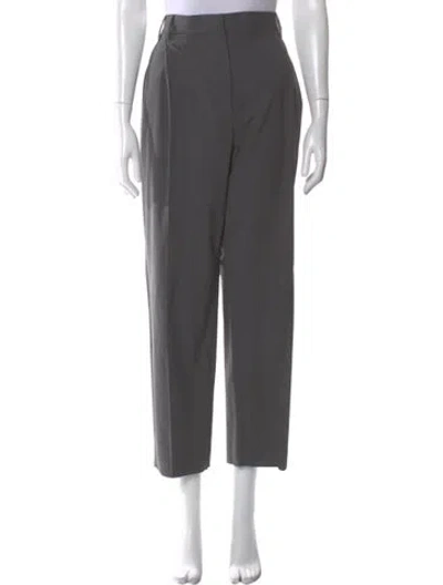 Pre-owned Brunello Cucinelli Straight Leg Pants In Gray