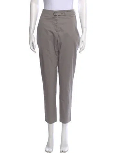 Pre-owned Brunello Cucinelli Straight Leg Pants In Gray