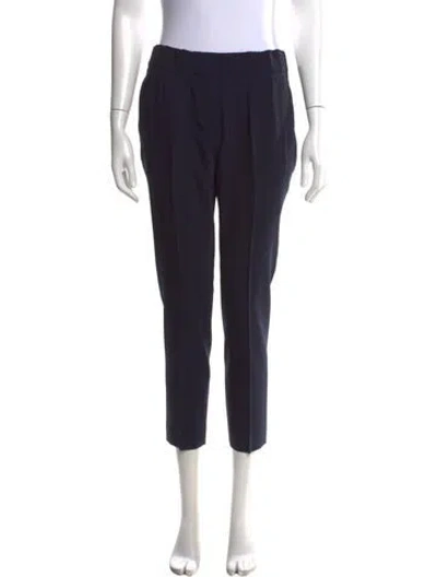 Pre-owned Brunello Cucinelli Straight Leg Pants In Gray