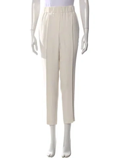 Pre-owned Brunello Cucinelli Straight Leg Pants In Gray