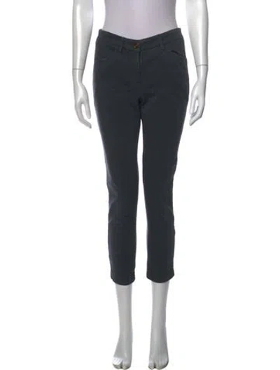 Pre-owned Brunello Cucinelli Straight Leg Pants In Gray