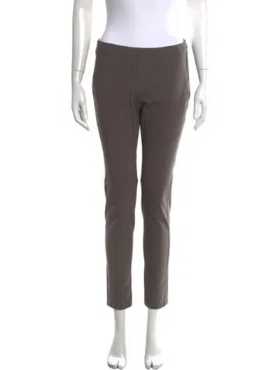 Pre-owned Brunello Cucinelli Straight Leg Pants In Gray