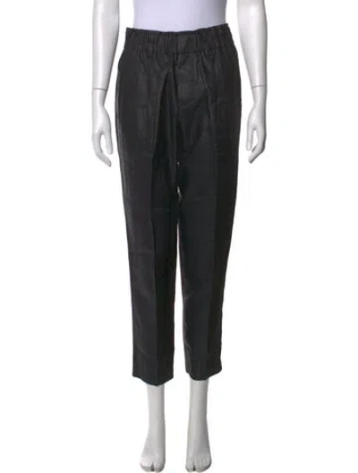 Pre-owned Brunello Cucinelli Straight Leg Pants In Gray