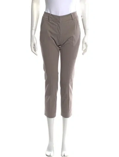 Pre-owned Brunello Cucinelli Straight Leg Pants In Gray
