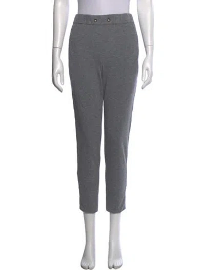 Pre-owned Brunello Cucinelli Straight Leg Pants In Gray