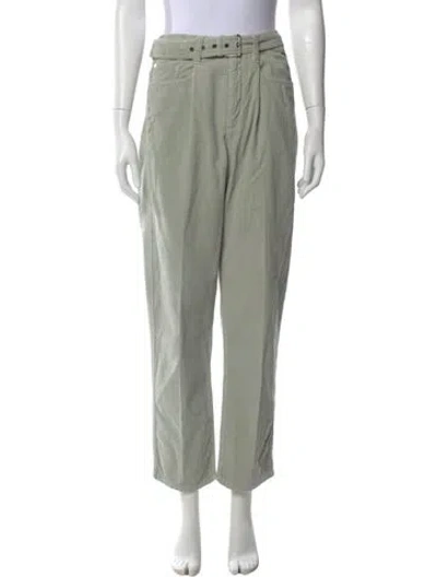 Pre-owned Brunello Cucinelli Straight Leg Pants In Green