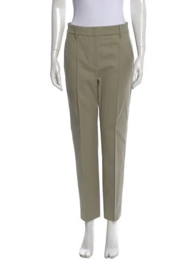 Pre-owned Brunello Cucinelli Straight Leg Pants In Green