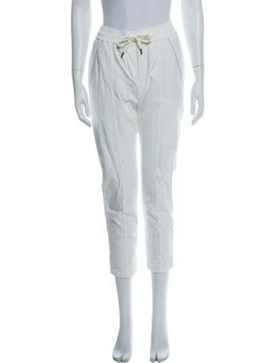 Pre-owned Brunello Cucinelli Straight Leg Pants In Green