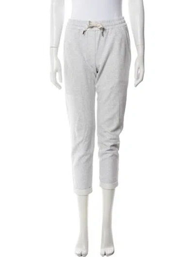 Pre-owned Brunello Cucinelli Straight Leg Pants In Grey