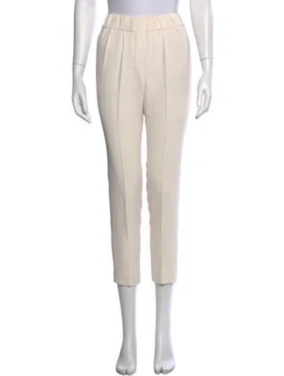 Pre-owned Brunello Cucinelli Straight Leg Pants In Grey